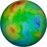 Arctic Ozone 1983-12-16